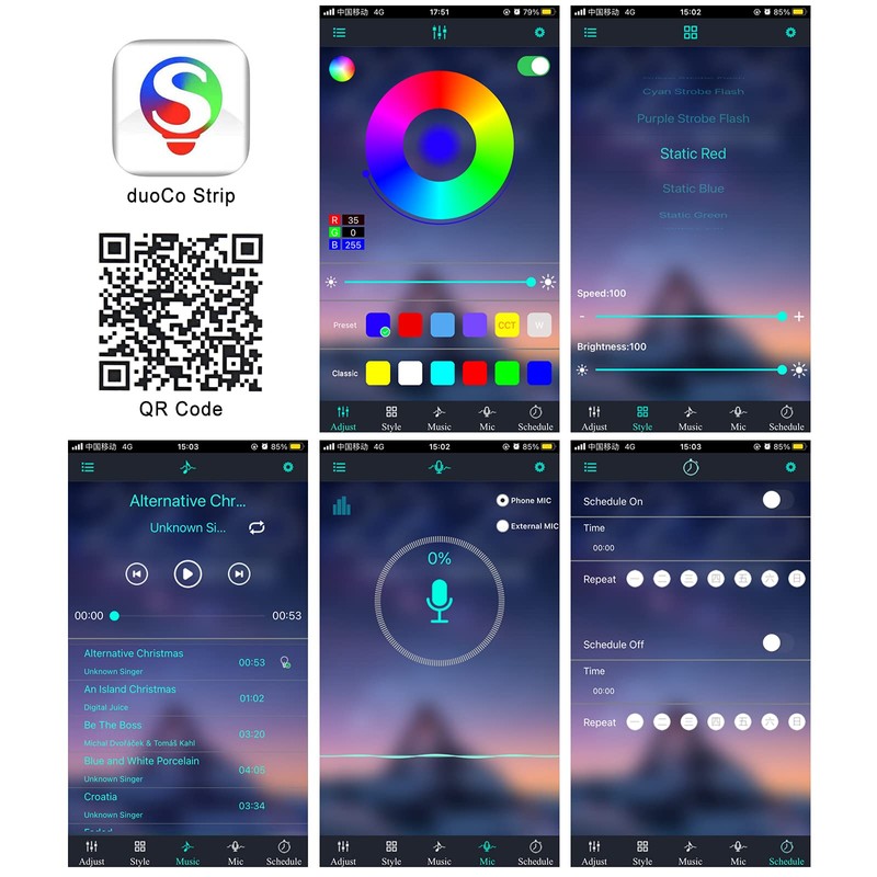 ALED LIGHT IR Remote Control 44 Button for RGB LED