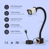28LEDs Magnetic Light, 1320 Lumen 120v Flexible Gooseneck Work Light