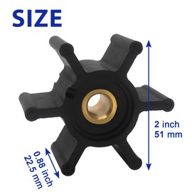 Impeller & O-Ring Kit Transfer Pumps Replaces, Fits Milwaukee M18 Transfer Pumps Replaces 49-16-2771, 1 pc Screwdriver Including