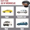 12V Protable Car Heater, 150W Windshield Defroster Defogger, Quick Heating,