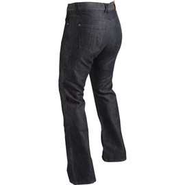 Highway 21 Women’s Palisade Jeans, Protective Motorcycle Pants, Armored Jeans for Rugged Riding Black