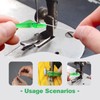 Fish Mouth Sewing Machine Needle Threader, 2024 Upgraded Automatic Needle