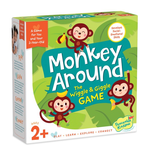 Peaceable Kingdom Monkey Around Toddler Game