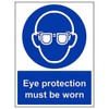 V Safety Eco Friendly Mandatory PPE - Eye Protection Must