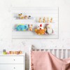 Briwooody 8 Pack Slatwall Shelves 14.5 x 5.9 in Plastic