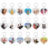 MTLEE 150 Pcs Photo Insert Keychain Clear Acrylic Picture Keychains