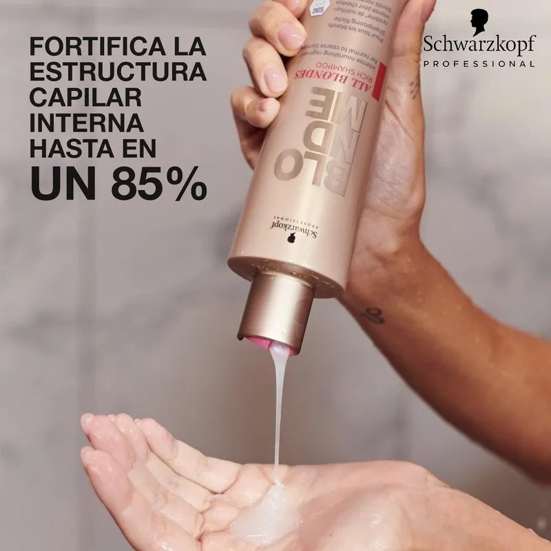 Blondme All Blondes Shampoo Enriquecido Para Rubios 300 Ml