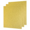 QUARKZMAN Pack of 3 Gold Glitter Acrylic Sheets 1/8 Inch