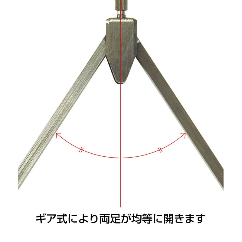Shinwa Sokutei Divider for Drafting B 6.1 inches (155 mm)
