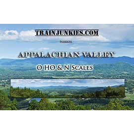 Appalachian Valley Model Railroad Backdrop (O Scale)