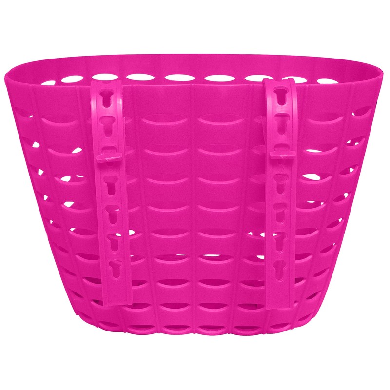 STAMP Basket, Drinking Bottle and Bell Set, pink