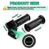 Royitay Ebike Full Twist Throttle Replacement for Ridstar Q20/Q20Lite/Q20Pro/H20/H26Pro/H20,48V, LCD