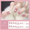 XUZOO 24 Nail Tips, 3D Shape, 3D Nails, Short, Long,