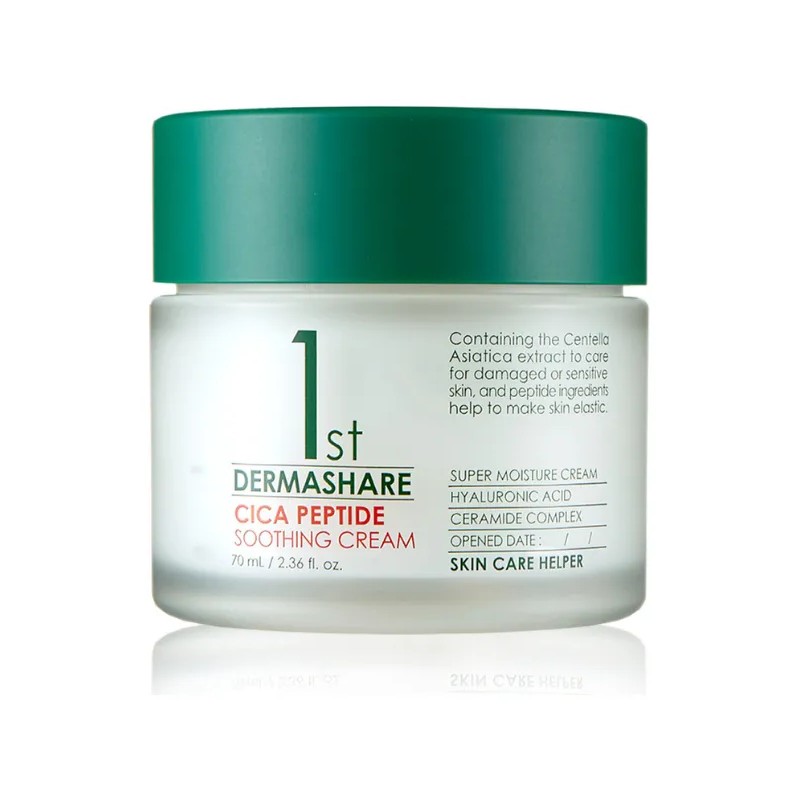 Crema Calmante Coreana Dermashare Con Cica Y Petidos 70 Ml