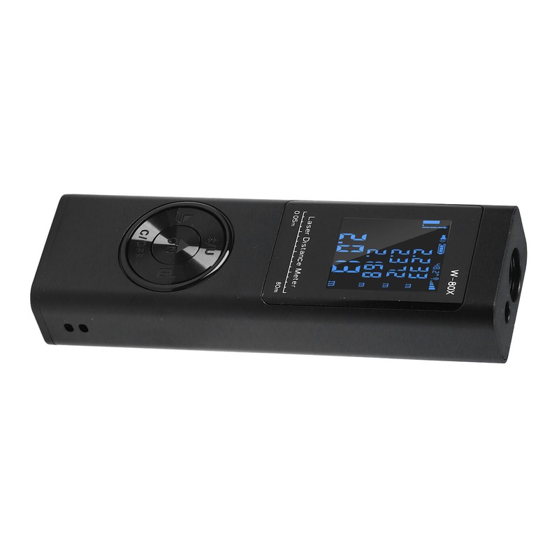 Laser Distance Meter Outdoor Handheld Measure Rechargeable Measurement Tool High