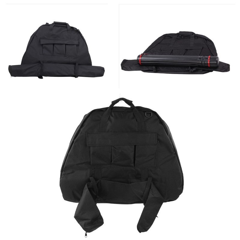Canvas Composite Pulley Bow Bag Outdoor Archery Hiking Backpack Triangle