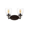 Sea Gull 4414502-782 Two Light Wall / Bath