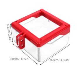 JECOMPRIS Emergency Stop Switch Cover:Transparent Button Safety Cover Push Button Switch Protector Safety Cover for Electrical Equipment