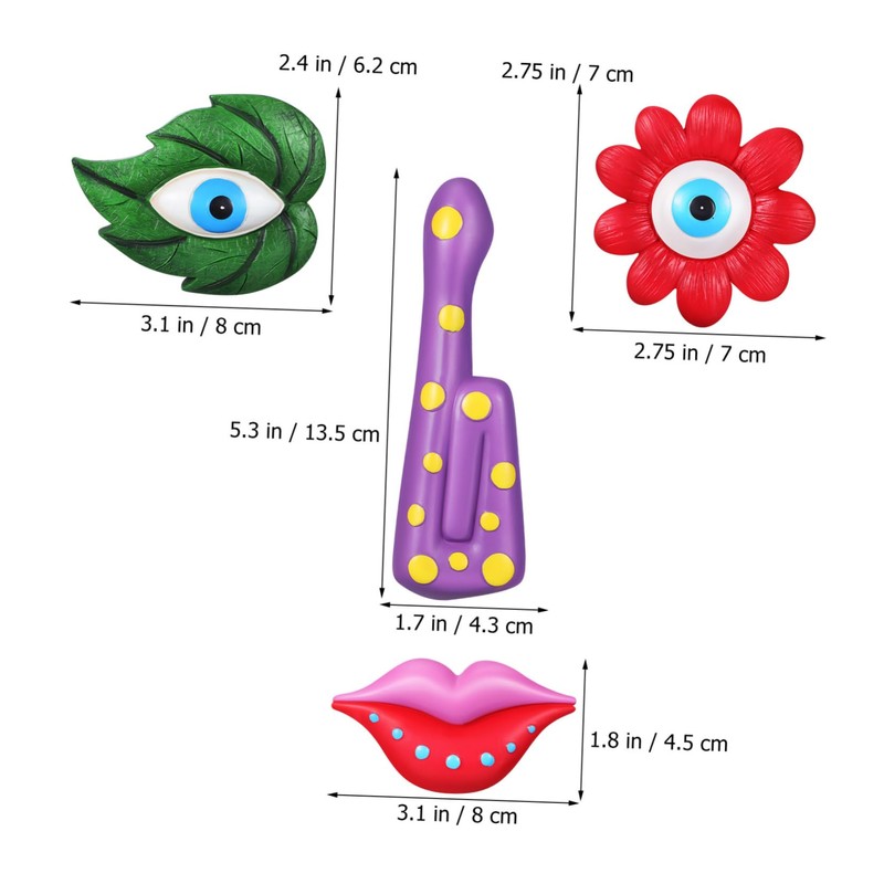 Ipetboom 1 Set Funny Tree Face Sculpture Intricate Outdoor Tree