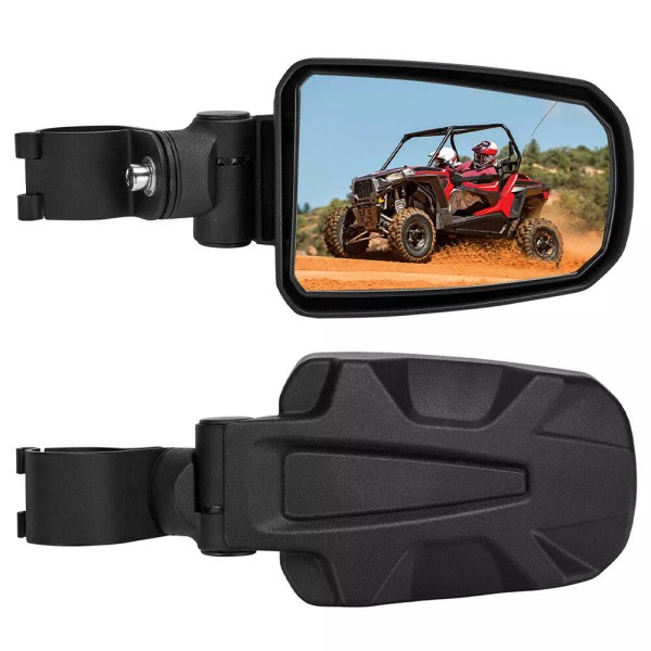 TWOM UTV SXS Side Rear View Mirrors For 1.75" Bar