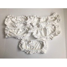 HollywoodLightsLA 5 Reusable Microfiber Replacement Pads Compatible with Swiffer Sweeper XL