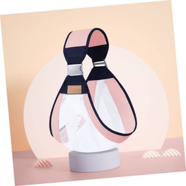 DECHOUS Multifunctional Sling Breathable Wrap for Newborns Comfortable Skin Friendly Design for Travel and Shopping Lightweight and Easy to Use Pink Mesh