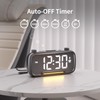 Digital Alarm Clock Radio for Bedrooms with Bluetooth Speaker, High