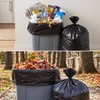 45 Gallon Large Garbage Bags, Heavy Duty Trash Bags, 200