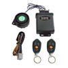 BANVIE Motorcycle Security Alarm System with Remote Start Stop Engine,