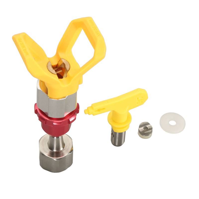 Spray Tip Guard Nozzle Base Swivel Aluminium Alloy Spray Guide