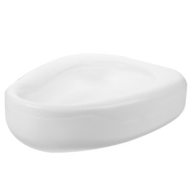 TOVINANNA Heavy Duty Bedpan for Elderly Spill Plastic Bedpan for Men Women for Bedridden Patients Sturdy Comfortable Design Easy to Clean Multipurpose Use