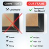 Plexon 24x36 Poster Frame Large Picture Frame for Wall Black
