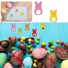 500 Pieces Happy Easter Stickers Colorful Bunny Stickers for Easter