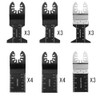 20PCS Oscillating Multi Tool Blades,Oscillating Saw Blade Universal Quick Release