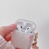 MINSCOSE Compatible with AirPods 1&2 Clear Case,Cute Flower Pattern Design
