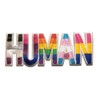 Human Pride Patch Iron On/Sew On - 3.5 inches