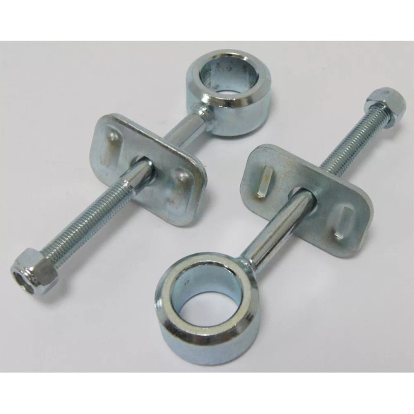 HARDDRIVE Rear Axle Adjuster Set Zinc 25-060