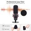 Funda de espuma para micrófono HypherX QuadCast – Filtro Pop