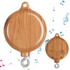 Music Box Mobile, HOVCEH Wood Look Mobile Motor Baby with