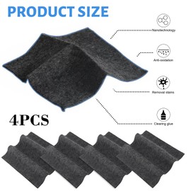 Hebterrka Nano Sparkle Tücher Auto Kratzerentferner 2024 für 0507 KY Typ Fahrzeuge, GUEN-CB-US-4PKY0507