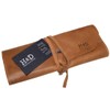 Hide & Drink, Rustic Leather Small Tool Roll, Handmade Includes