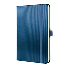 SIGEL CO403 Conceptum Notebook, Lined, Approx. A5, Blue, hardcover, 194 Pages