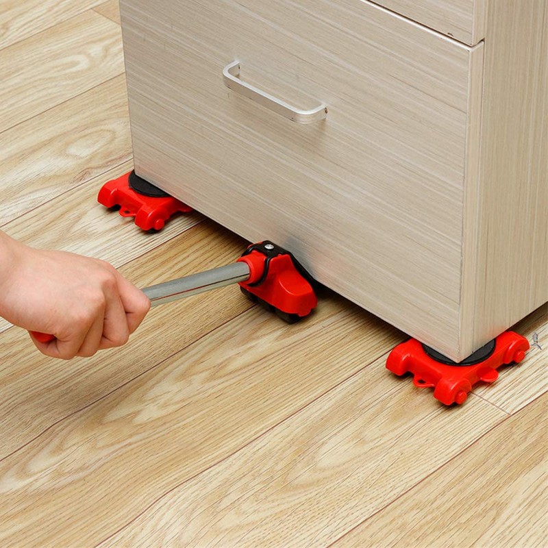Furniture Lifter Mover Tools Set Heavy Duty 5 Pcs Furniture