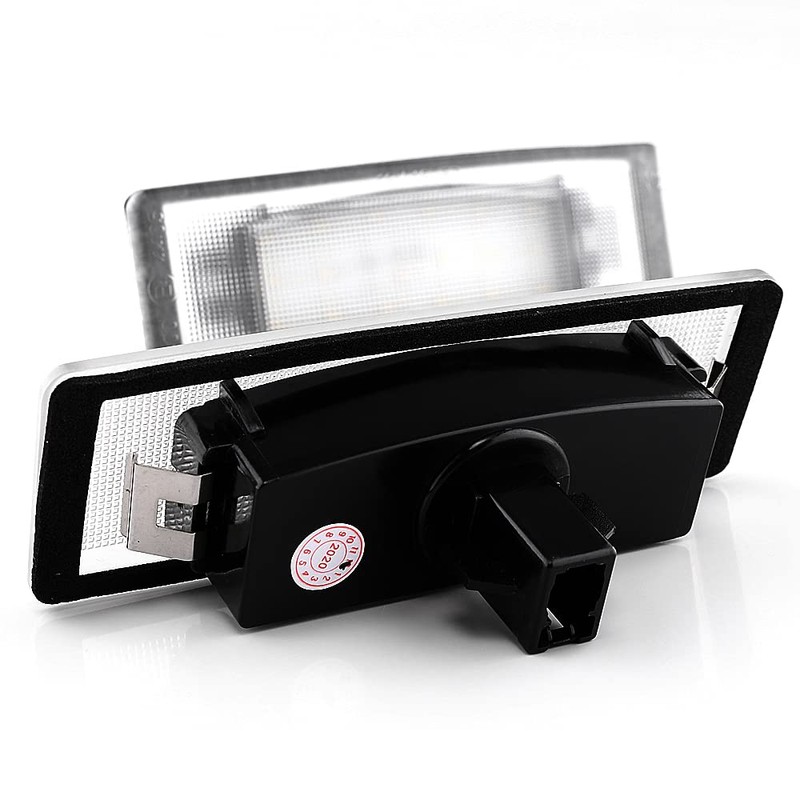 2 x LED Licence Plate Light, Canbus Plug & Play