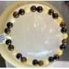 Unbranded Tiger Eye, Citrine And Black Tourmaline 6 Mm Bracelet