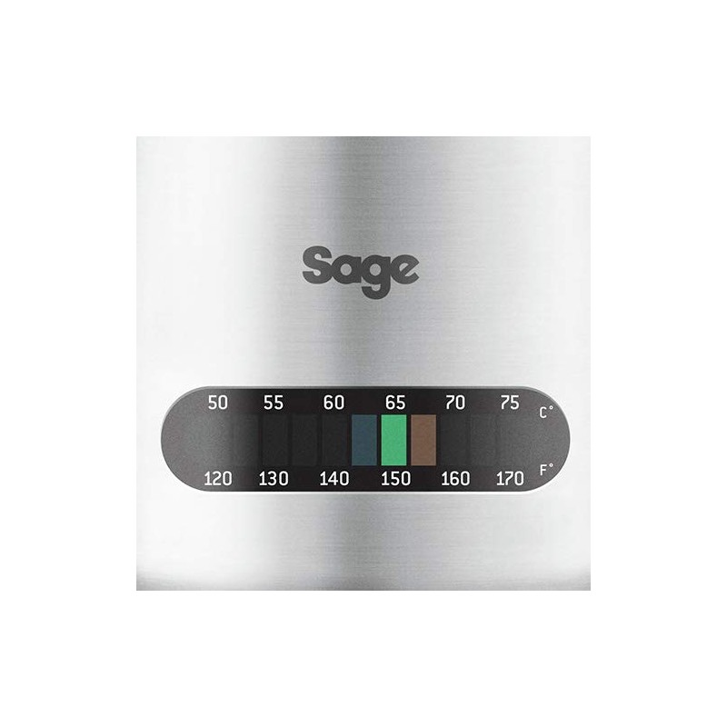 The Sage Temp Control Milk Jug, Brushed Stainless Steel, BES003UK