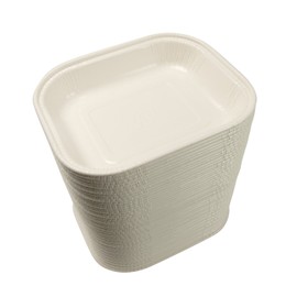 Daikuro Industrial Paper Tray, 5.0 x 7.2 inches (12.7 x 18.3 cm), DT-7 Paper Plates, Commercial Use, Pack of 50