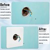 6 PCS Plumbing Cover Plates Pipe Covers for Bathroom Toilet