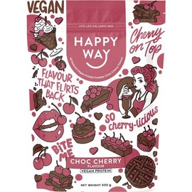 Happy Way Vegan Protein Powder Choc Cherry 500g