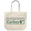 Cospa Yurucamp Caribou Large Tote NATURAL Approx. H 15.7 x
